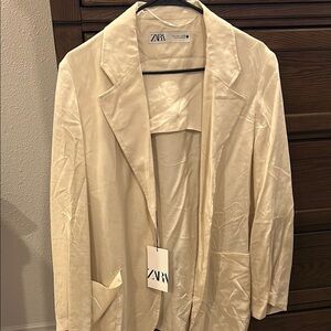 Zara Off-White Blazer